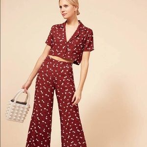 NWOT Reformation Cooper Two-Piece Set